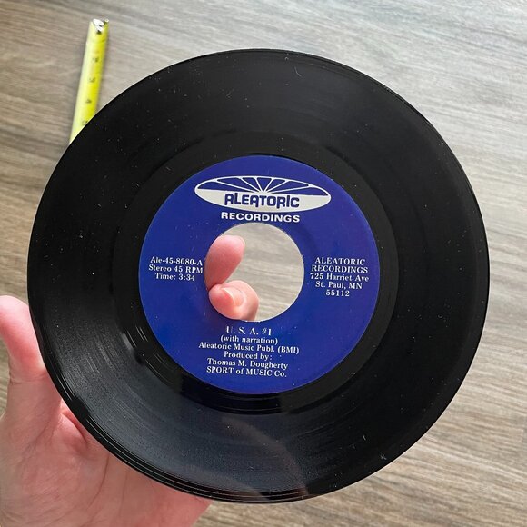 USA #1 Do You Believe In Miracles? RARE Vinyl 45 RPM  $500 - Picture 8 of 8